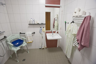 Beispiel eines Badezimmers 